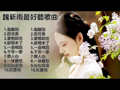 魏新雨最好聽歌曲集合l 無廣告版本 l 【傷離別、百花香、戀人心】