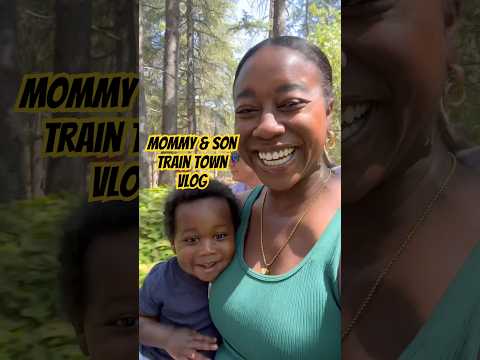 MOMMY AND SON TRAVELS| TRAIN TOWN| #boymom