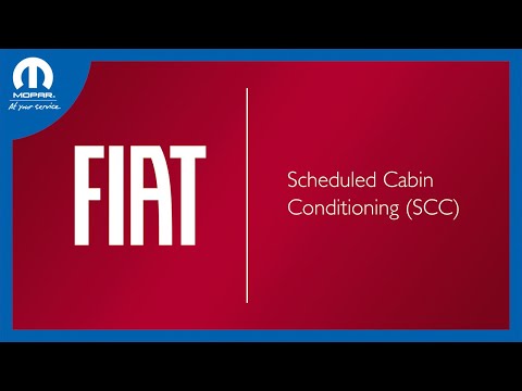 Scheduled Cabin Conditioning | How To | 2024 Fiat 500e