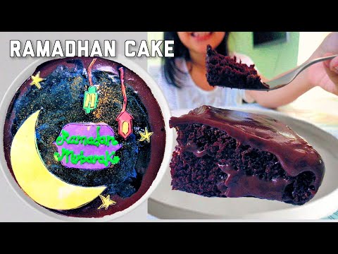 RAMADHAN CAKE/  Ramadhan Greeting cake/ ROYAL ICING EASY /DECORATE RAMADHAN CAKE with  Royal Icing