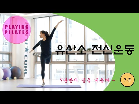 [Playing Pilates]유산소 전신운동❤️Standing Cardio[홈트레이닝 플레잉 필라테스]