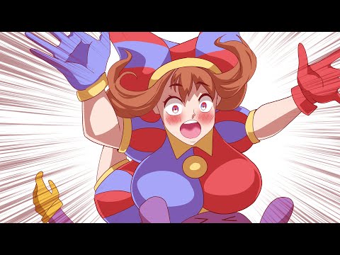 Pomni fell | Digital Circus Anime Ep 1