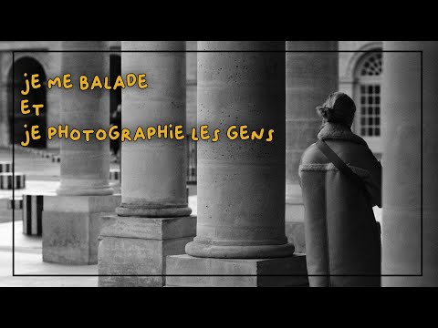 je me balade et je photographie des gens