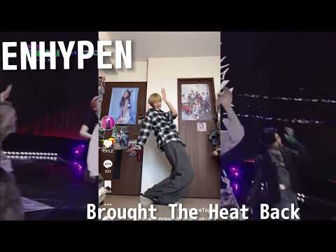 ENHYPEN(엔하이픈)'Brought The Heat Back'DANCE踊ってみたCOVER