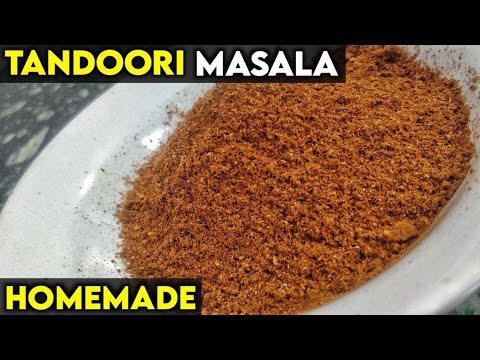 Tandoori masala powder recipe | homemade tandoori masala powder | chicken tandoori masala powder