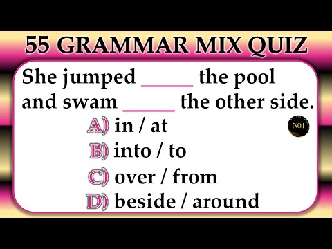 Test Your Skills: 55 English Grammar Test Questions | English Tense Test | No.1 Quality English