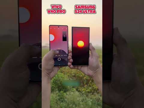 Vivo V40 pro vs Samsung S24 Ultra #smartphone #reels #electronic #india #tech #technology #camera