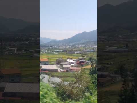 長野県の風景 #長野県 #信州 #特急しなの #たびその #電車 #jr東海 #jr東日本 #駒草咲くパーペチュアルスノー #中部地方 #チャンネル登録お願いします