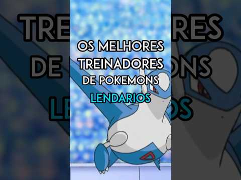 OS MELHORES TREINADORES DE POKÉMONS LENDÁRIOS! #shorts #pokemon #mewtwo #latios #rayquaza #articuno