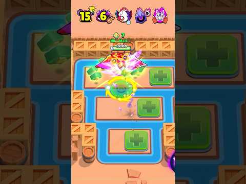 Which BRAWLERS can PICK UP the MOST CUBES!?😳(Part 2) #brawlstars #shorts