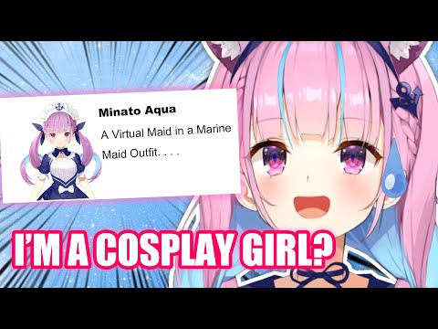 Aqua Learns after 3 years that She was Just Cosplaying As A Marine Maid【Hololive English Sub】