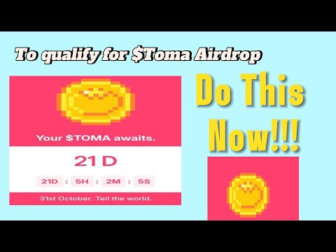 $Tomarket Airdrop Listing: Eligibility Criterias to receive $Toma Token