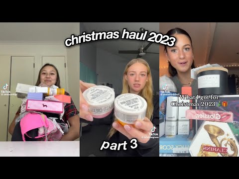 CHRISTMAS HAUL 2023 TIKTOK COMPILATION #3