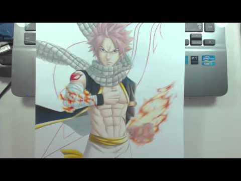 Speed Drawing Challenge #1 (Natsu Dragneel)