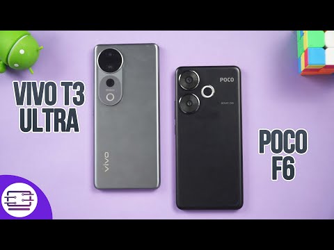 Vivo T3 Ultra vs Poco F6 Speedtest Comparison, AnTuTu, Geekbench 🔥