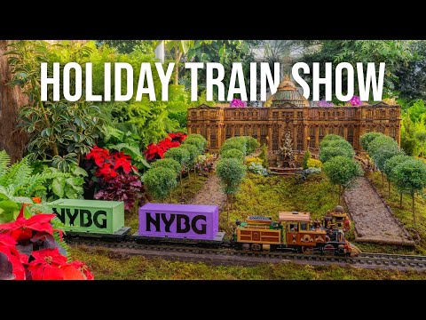 NYC Christmas 2024 ✨ Holiday Train Show 2024 at New York Botanical Garden in the Bronx ✨