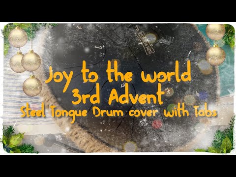 Joy to the world | Steel Tongue Drum Cover with tabs | ThisizReneesworld