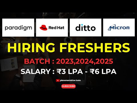 Top Fresh Graduate Jobs 2024 | Red Hat, Micron, Ditto & More | Apply Now for Remote & Hybrid Roles!