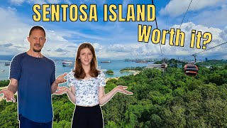 Watch this before you come! (SINGAPORE's beach destination) Is Sentosa Island worth visiting?