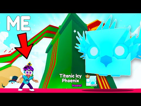 Imagine Hatching A FREE TItanic Icy Phoenix (Pet Sim 99 Titanic Gift Update)