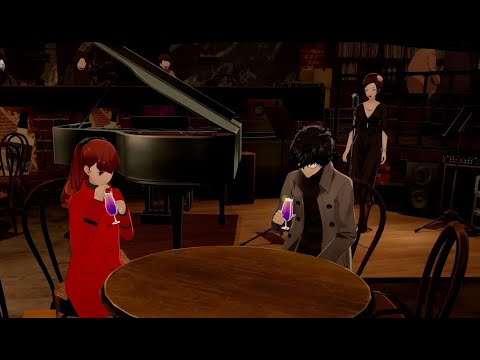 PS4 Pro【女神異聞錄5 皇家版】和夥伴在爵士酒吧聊天 │ Persona 5 Royal