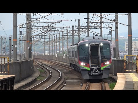 [GWで増結] 瀬戸大橋線 植松駅を通過するさまざまな旅客列車