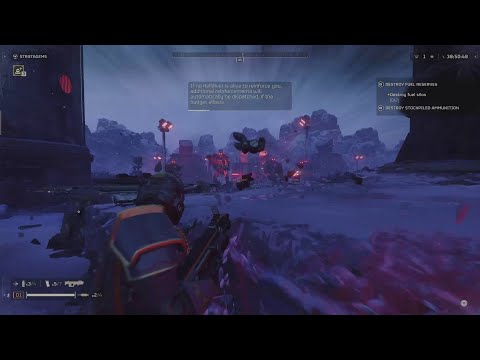 HellDivers II[GP2] "Diving onto the galactic front against robots! Show has never been so Red!"