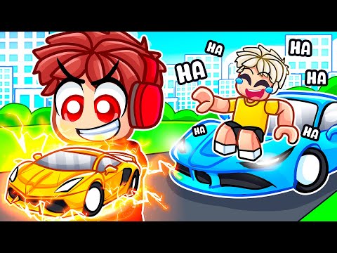 Pretending to be a Noob, then using a $10,000,000 SUPERCAR! (Bloxtopia)