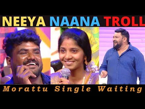 NEEYA NAANA NEW BEGINNINGS FULL EPISODE TROLL I NEEYA NAANA TROLL VIDEO TAMIL | TAMIL TROLL GATE