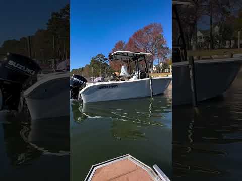 Taking out the Sea Pro 222 CC