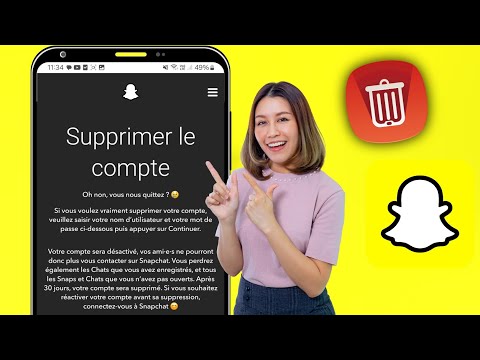 Comment SUPPRIMER un Compte Snapchat 2024 | Supprimer Un Compte Snapchat Android/iOS