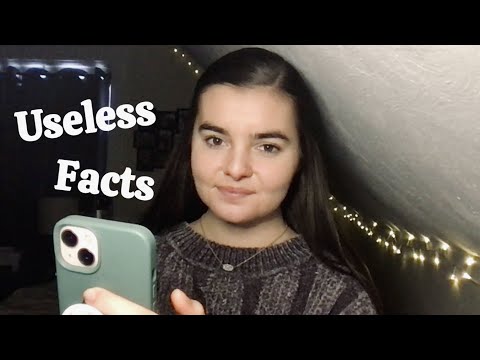 ASMR 1 Hour of Whispering Useless Random Facts