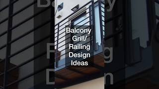 Top 10 Balcony Grill Design for House #balconydesign #interiordecorideas​ #interiordesign​ #shorts