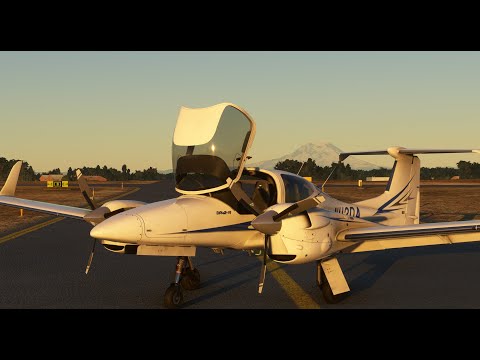 Early Look! COWS Diamond DA42 NG Mod Flight Test in MSFS 2020