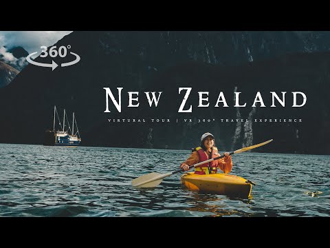 360° VR | South Island, New Zealand with an Insta360 Camera 全景視角下的紐西蘭，帶你一秒走進真實版《指環王》取景地！ 【6K VR視頻】