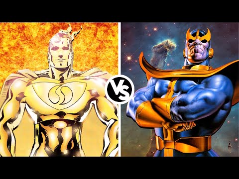 Superman Prime One Million (DC) vs. Thanos (Marvel)