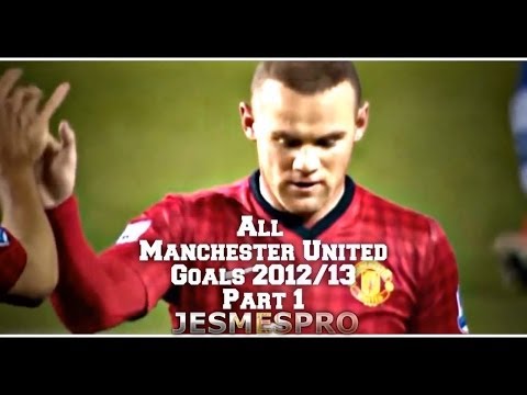 All Manchester United Goals 2012/13 Part 1 (HD)