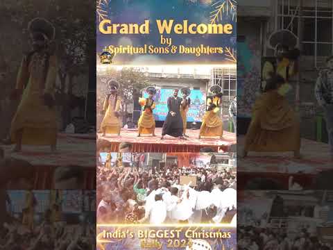 GRAND WELCOME OF MAN & WOMAN OF GOD | Grand Welcome by Spiritual Sons & Daughters🎊🎉 | ANM