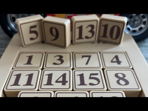 MAGNETIC NUMBER PUZZLE | ASMR