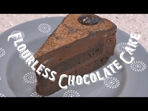 Easy Decadent Flourless Chocolate Cake Recipe