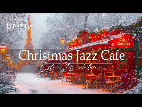 Christmas, Jazz and Snow on the Street 🎄Enjoy a cozy coffee with light jazz🎅