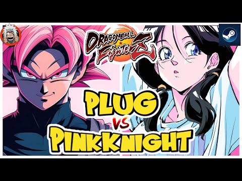 DBFZ Pink_Knight vs Plug (Black, Broly, Gohan) vs (Videl, GokuSSB, Nappa) 1.38