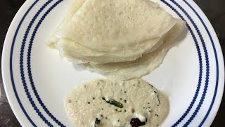 karnataka Style Neer Dosa in telugu - By Sritha's Kitchen