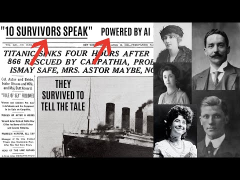 🎥 Shocking! 10 Titanic Survivor Stories Recreated with AI Animation!