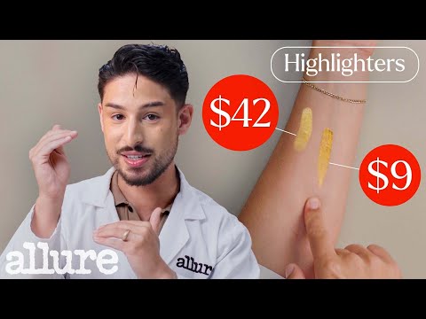 Can a Cosmetic Chemist Tell Which Highlighter Is Cheap Vs. Expensive? | Allure