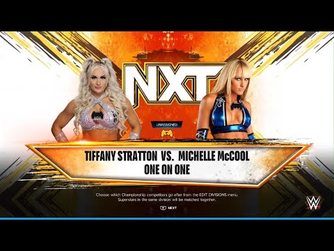 WWE 2K24 AWA Wrestling: Tiffany stratton vs Michelle McCool