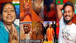 Yogi Adityanath Attitude Replies Shorts __ Yogi Baba Direct Replies Videos __🇧🇩 Bangladeshi Reaction