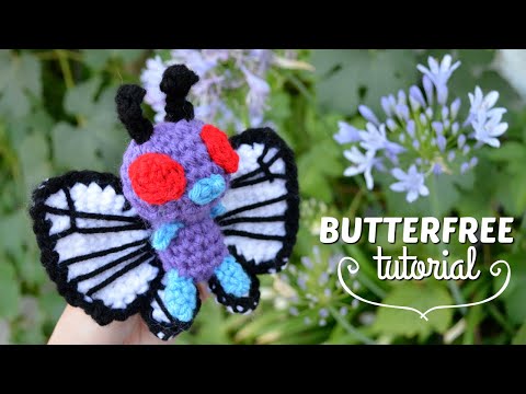 Butterfree Amigurumi - Crochet Pokemon Tutorial