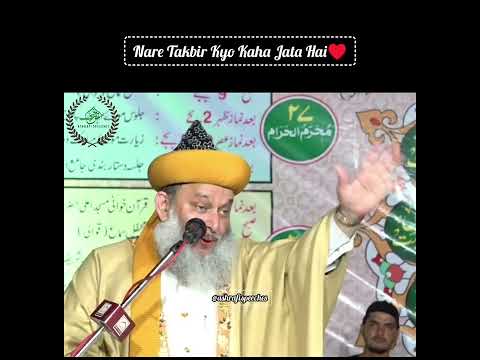 Nare Takbir Kyo Kaha Jata Hai | Qaide Millat Saiyed Muhammad Mehmud Ashraf Jilani