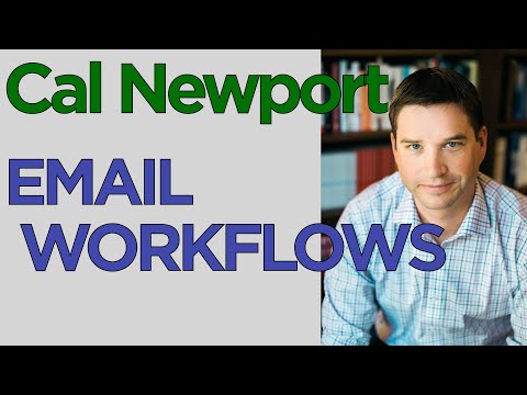 Cal Newport email workflows | How to reduce email back and forth